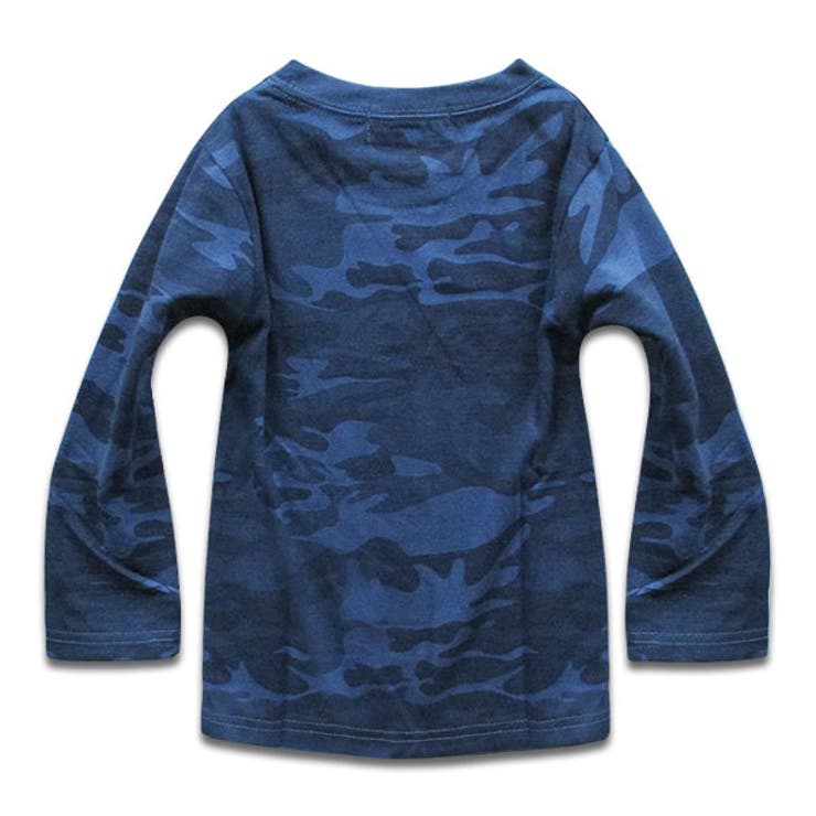 迷彩総柄×Threeスター キッズ ロンT | 子供服バナナ小僧  | 詳細画像4 