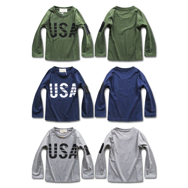 綿100％ USAツイルMA 1天竺 | 子供服バナナ小僧  | 詳細画像2 