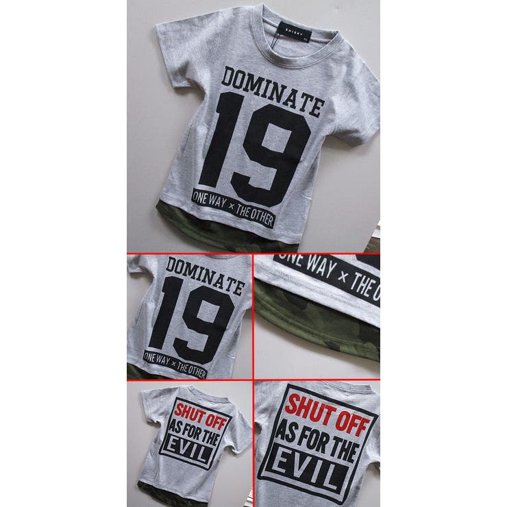 迷彩ヘムライン キッズ Tシャツ | 子供服バナナ小僧  | 詳細画像3 