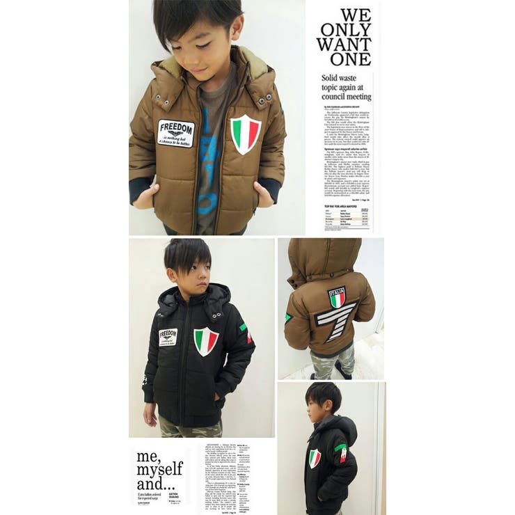 韓国子供服ジャケットアウター【イタリアSEVENバイカーズベビーキッズジュニア中綿ダウンジャケット】韓国子供服男の子女の子100cm110cm120cm130cm140cm150cm160cm韓国子供服120cm130cm140cm150cm韓国子供服ジャケットアウター