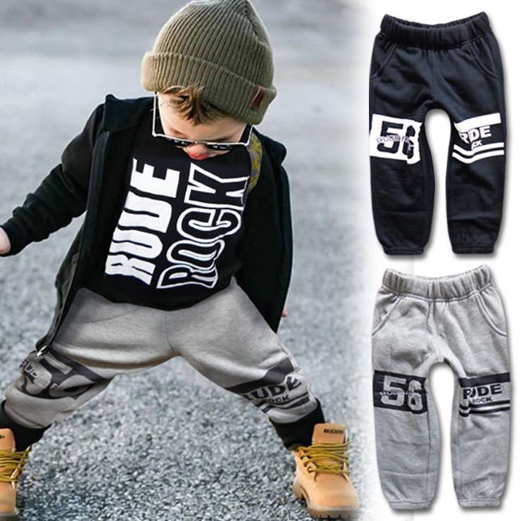 あったか 裏起毛 ナンバリング | 子供服バナナ小僧  | 詳細画像1 