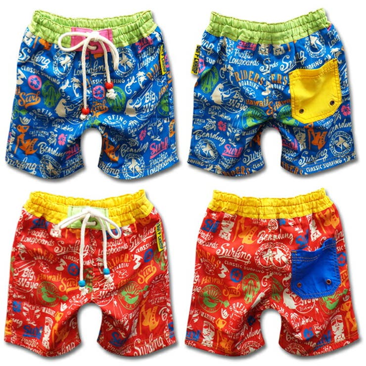 子供水着キッズ水着男の子【アロハ柄キッズ水着水着スイムウェア子供水着キッズ水着男の子】80cm90cm95cm100cm110cm120cm130cm水着。韓国子供服韓国子供服CHILDCHAMPチャイルドチャンプ子供水着キッズ水着