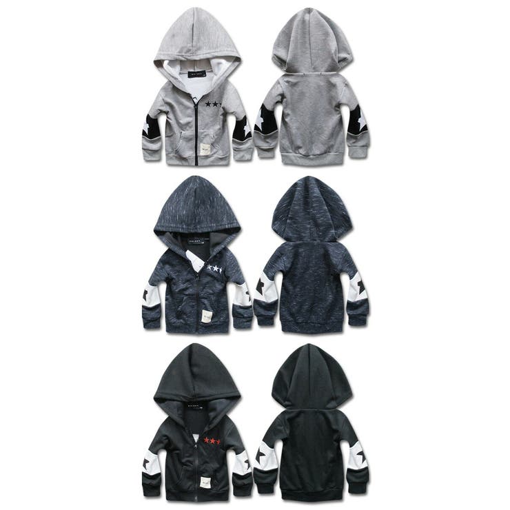 袖STAR切替 キッズ ジュニア | 子供服バナナ小僧  | 詳細画像2 