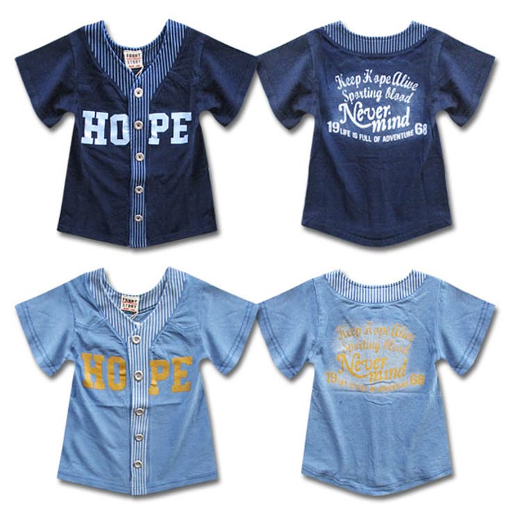 デニム スタジアム Tシャツ | 子供服バナナ小僧  | 詳細画像2 