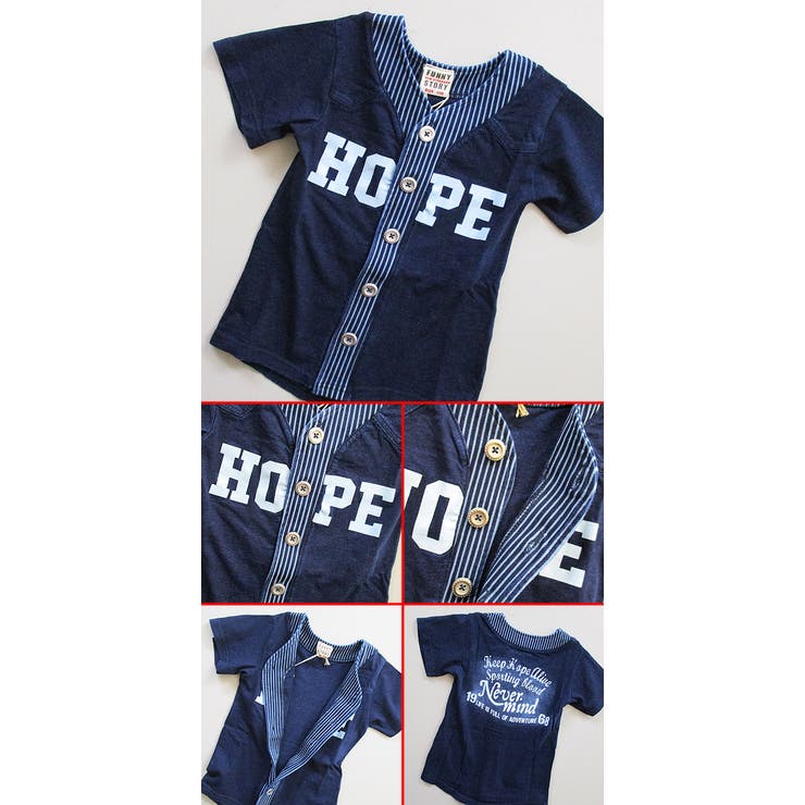 デニム スタジアム Tシャツ | 子供服バナナ小僧  | 詳細画像3 