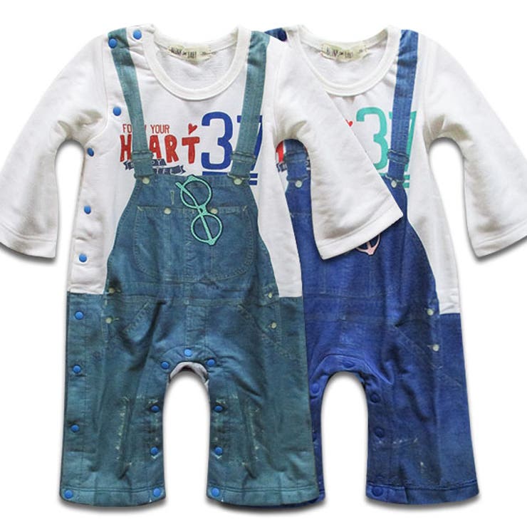 アメカジ デニム オーバーオール | 子供服バナナ小僧  | 詳細画像1 