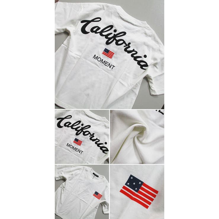 子供服男の子女の子半袖Tシャツ【BIGシルエット星条旗でかCALIFORNIAキッズジュニア半袖Tシャツ】110cm120cm130cm140cm150cm160cm韓国こども服男の子女の子Tシャツ韓国子供服子ども服150cm160cm男の子女の子半袖Tシャツ3980円以上送料無料