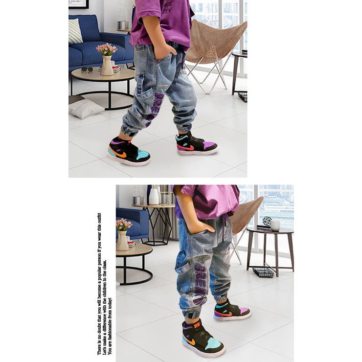 【NEWYORKPAPAホワイトレザーハート刺繍ベビー・キッズ・ジュニア綿パンツ】100cm・110cm・120cm・130cm・140cm・150cm・160cm【韓国子供服NEWYORKPAPAニューヨークパパ】
