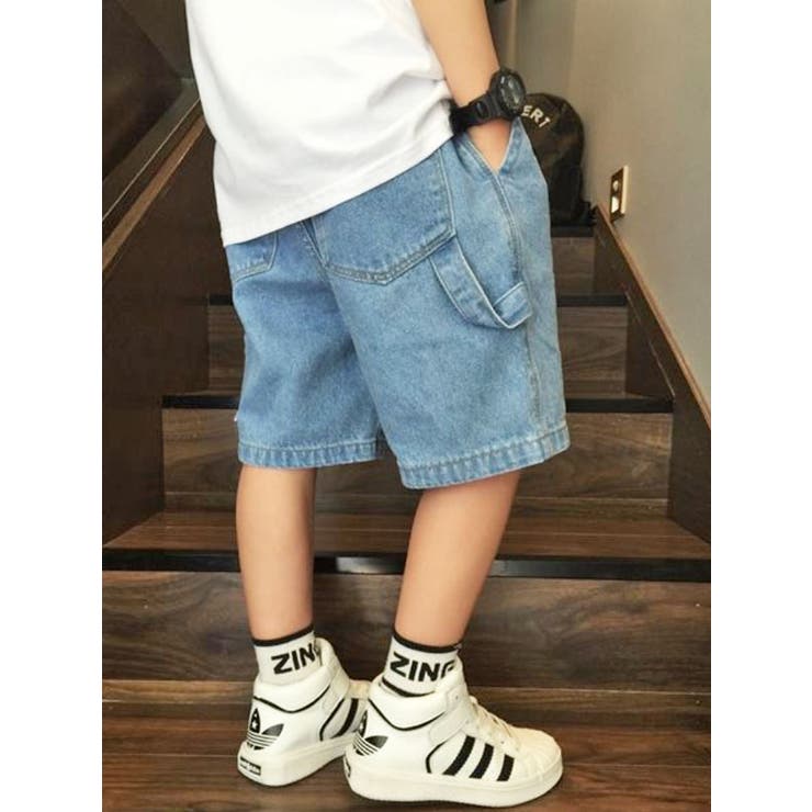 楽ちん 5分丈 デニム | 子供服バナナ小僧  | 詳細画像6 