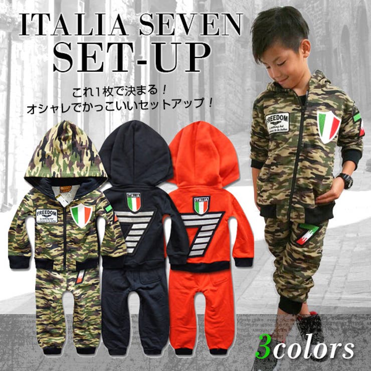 セットアップ キッズ ITALIA7 | 子供服バナナ小僧  | 詳細画像1 