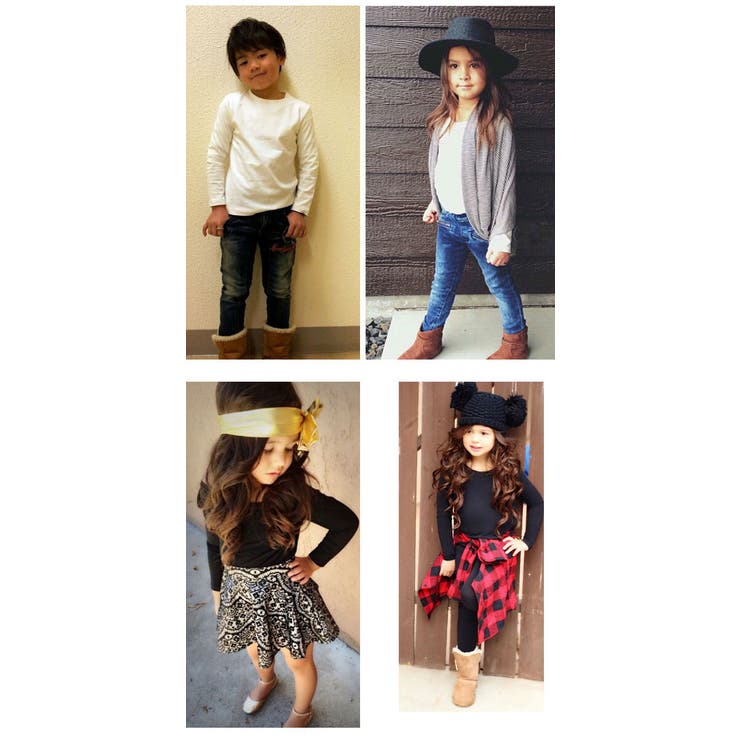 無地 ロンt Tシャツ | 子供服バナナ小僧  | 詳細画像4 