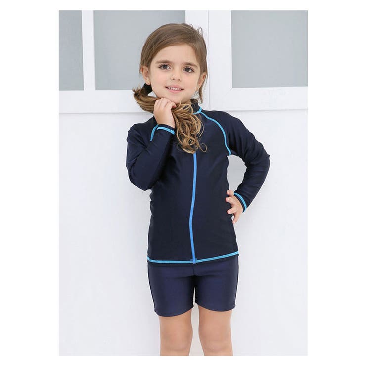 UPF50+ラッシュガード 子供服 女の子 | 子供服バナナ小僧  | 詳細画像3 