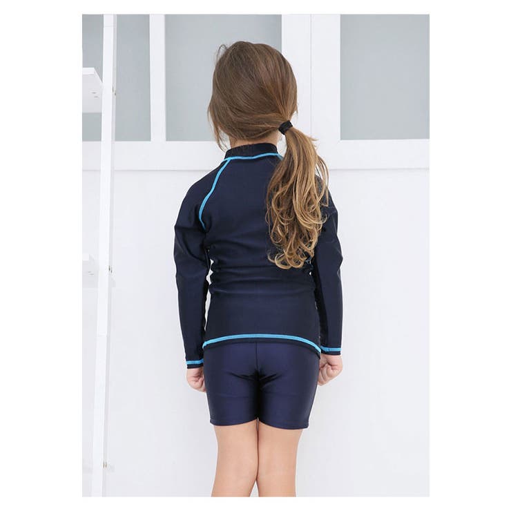 UPF50+ラッシュガード 子供服 女の子 | 子供服バナナ小僧  | 詳細画像5 