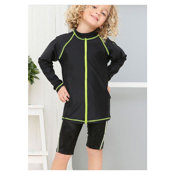 UPF50+ラッシュガード 子供服 女の子 | 子供服バナナ小僧  | 詳細画像7 