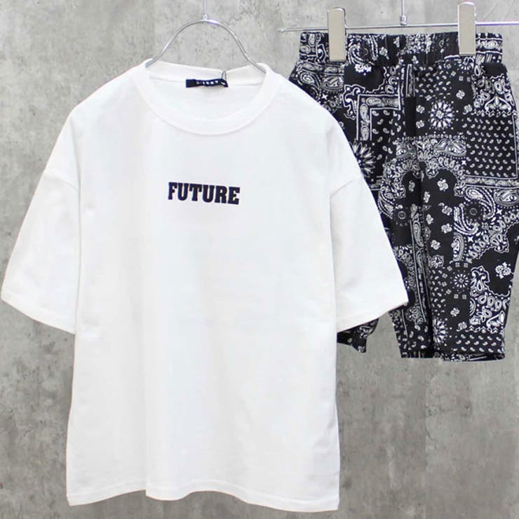 韓国子供服キッズセットアップBIGサイズペイズリー柄ハーフパンツ半袖Tシャツ上下セットオーバーサイズルーズゆったり子供服BOXロゴラベル男の子女の子小学生ジュニア半パンパジャマ韓国子供服おしゃれこども服110cm120cm130cm140cm150cm160cm
