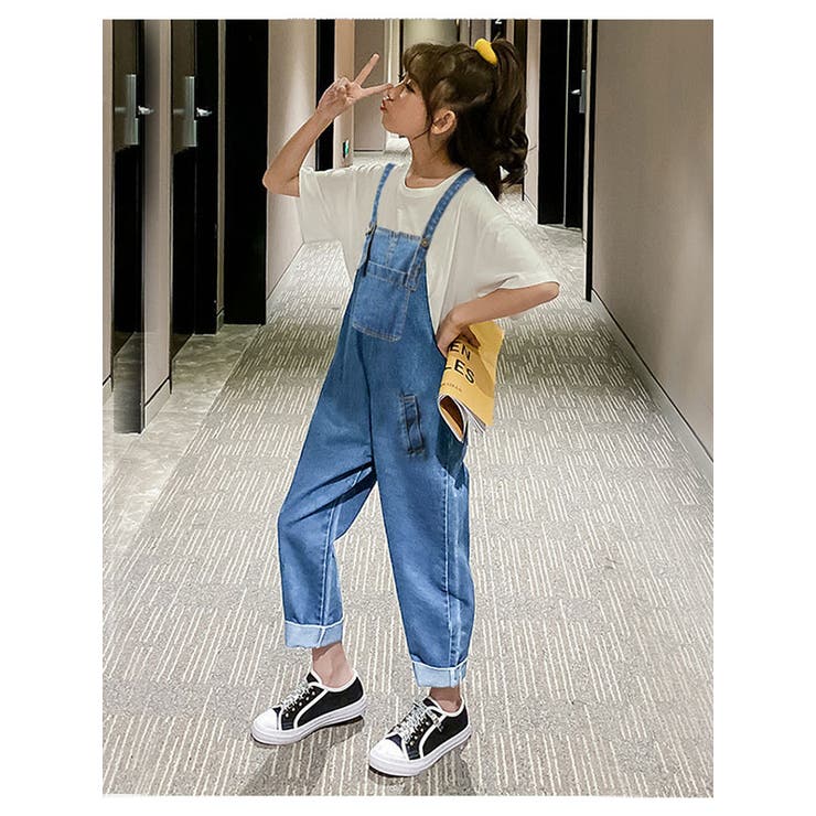オーバーオール キッズ デニム | 子供服バナナ小僧  | 詳細画像4 