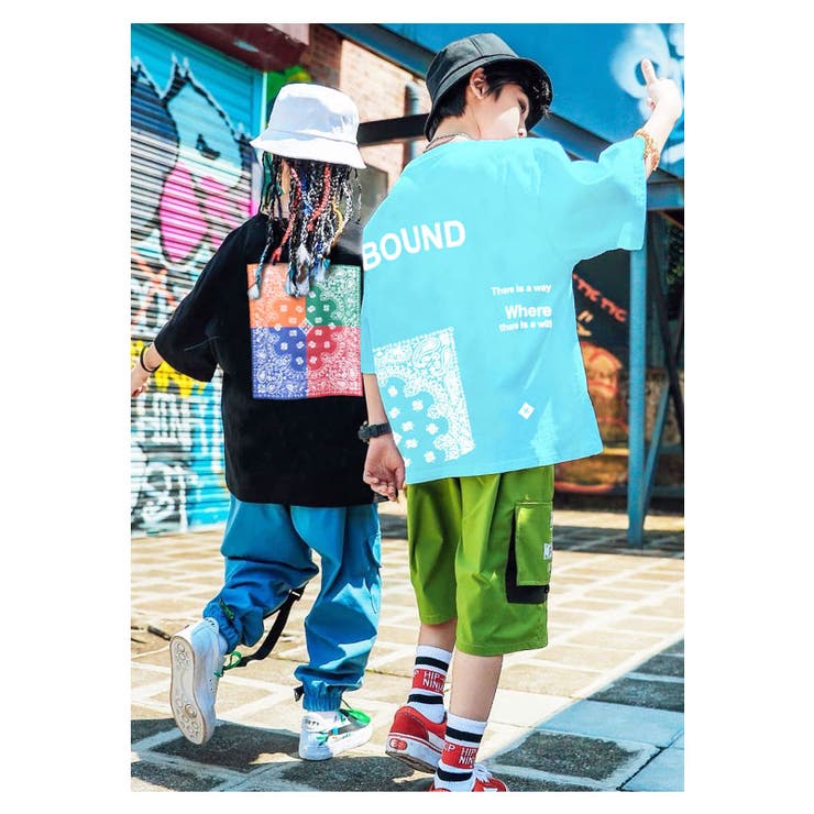 ビッグシルエット ペイズリー 半袖 | 子供服バナナ小僧  | 詳細画像4 