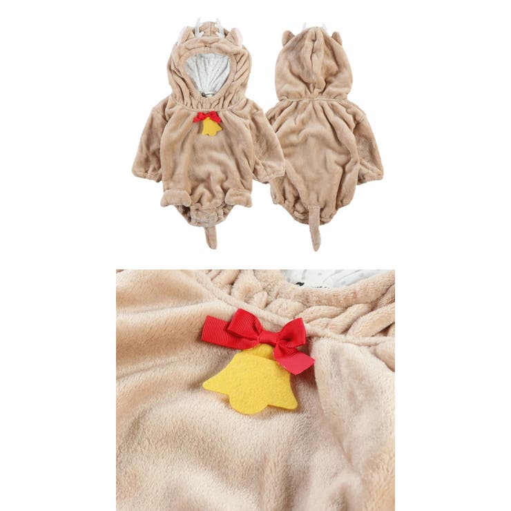 クリスマスロンパースサンタクロース雪だるまカバーオール長袖袖なし50cm60cm70cm80cmパーティー記念撮影インスタコスプレイベント写真映え可愛い面白い男の子女の子ベビー赤ちゃん出産祝いあったかふわふわつなぎワンピースフリース