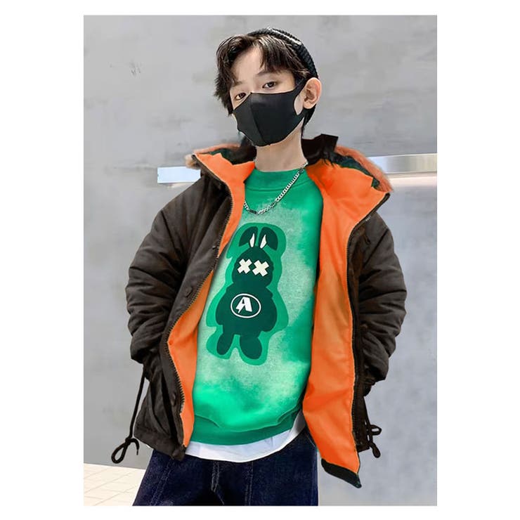 キッズTシャツロンT子供服長袖Tシャツ男の子女の子BIGシルエット