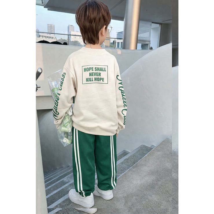 裏起毛 セットアップ 男の子 | 子供服バナナ小僧  | 詳細画像6 