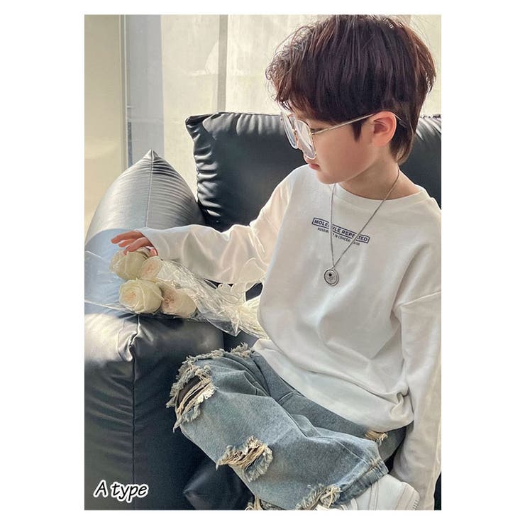 バックプリント ビッグシルエット 長袖 | 子供服バナナ小僧  | 詳細画像4 