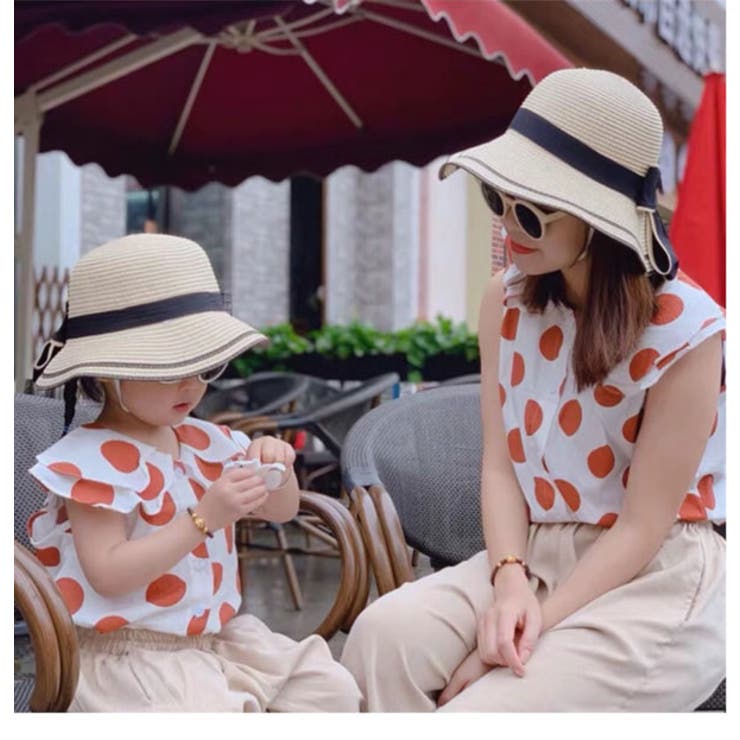 麦わら帽子 キッズ 女の子 | 子供服バナナ小僧  | 詳細画像17 