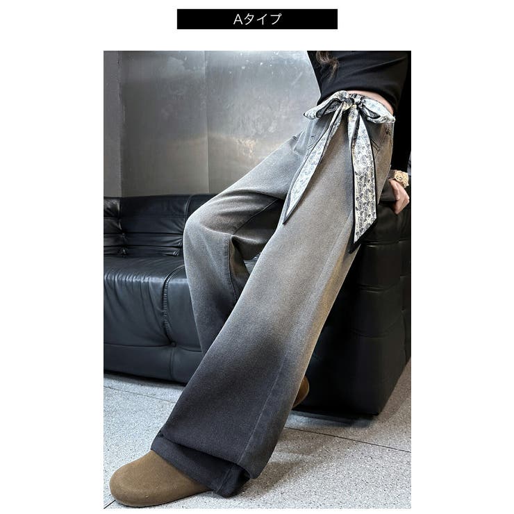 グラデーション ワイドパンツ キッズ | 子供服バナナ小僧  | 詳細画像2 