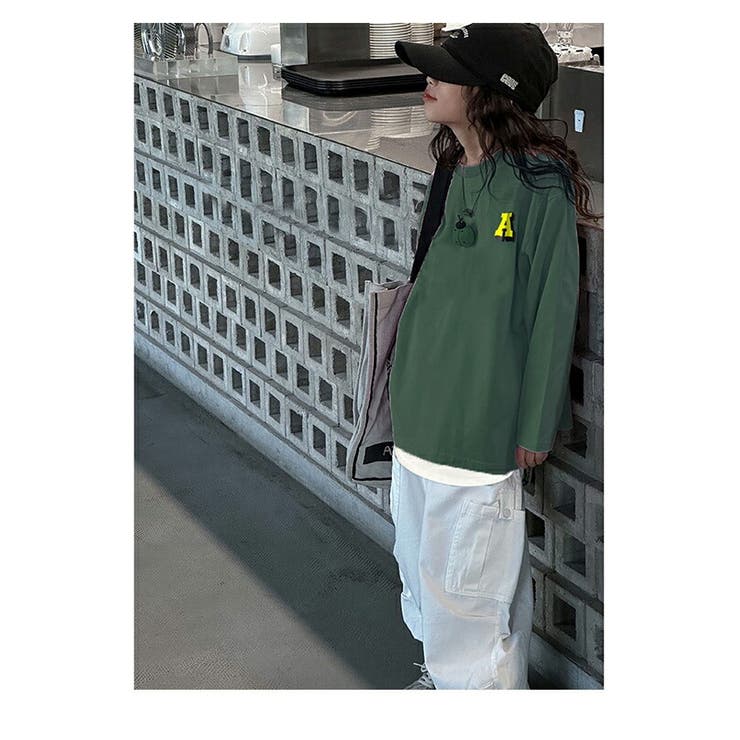 オーバーサイズ ロンT キッズ | 子供服バナナ小僧  | 詳細画像4 