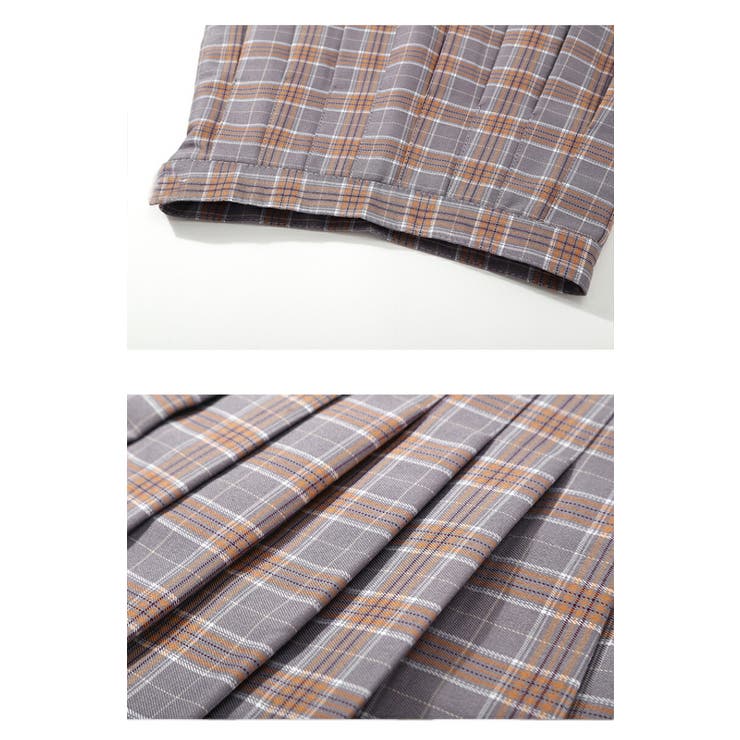 チェック柄 プリーツスカート キッズ | 子供服バナナ小僧  | 詳細画像12 