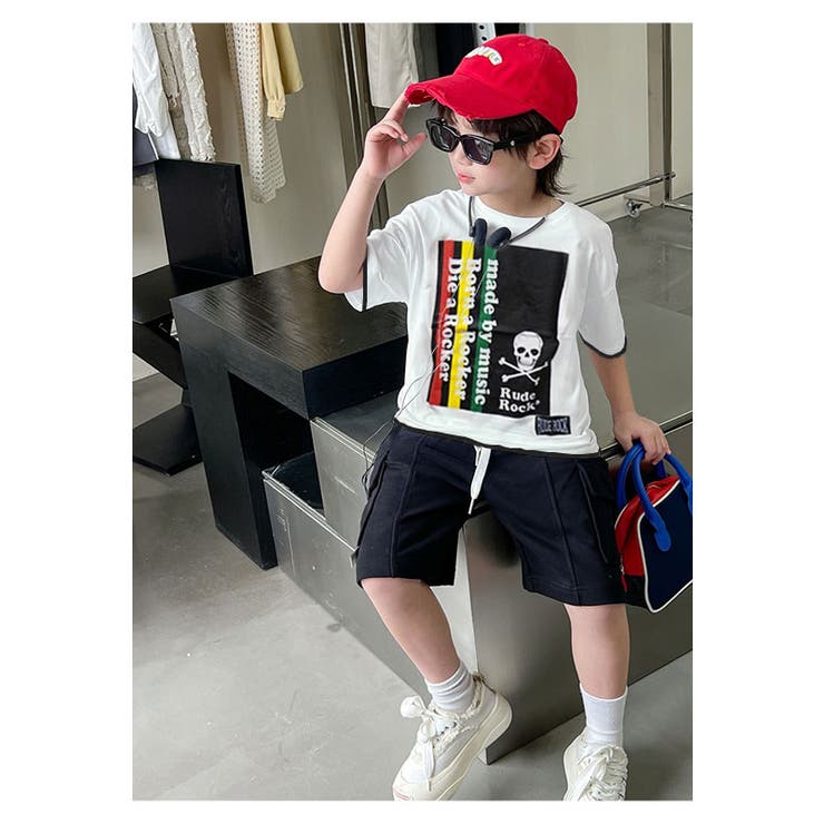 韓国子供服男の子【韓国子供服スタッズクロスガンキッズジュニア半袖Tシャツ】韓国子供服女の子100cm110cm120cm130cm140cm150cm半袖韓国子供服服女の子レイアリス110cm120cm130cm140cm半袖Tシャツ韓国子供服韓国子供服女の子