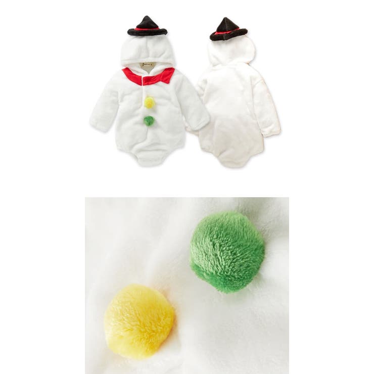 クリスマスロンパースサンタクロース雪だるまカバーオール長袖袖なし50cm60cm70cm80cmパーティー記念撮影インスタコスプレイベント写真映え可愛い面白い男の子女の子ベビー赤ちゃん出産祝いあったかふわふわつなぎワンピースフリース
