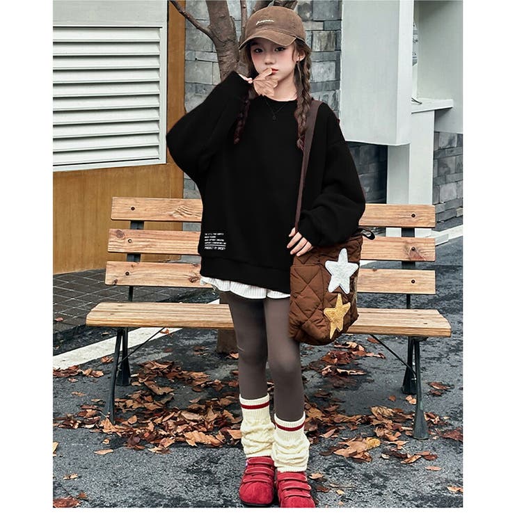 ゆったり 裏起毛 トレーナー | 子供服バナナ小僧  | 詳細画像2 