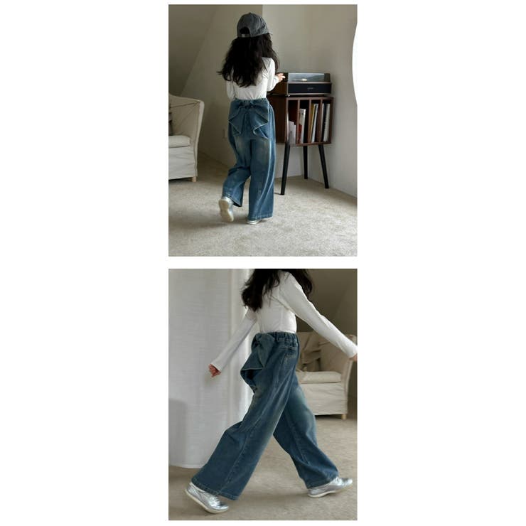 デニムパンツ キッズ 女の子 | 子供服バナナ小僧  | 詳細画像13 