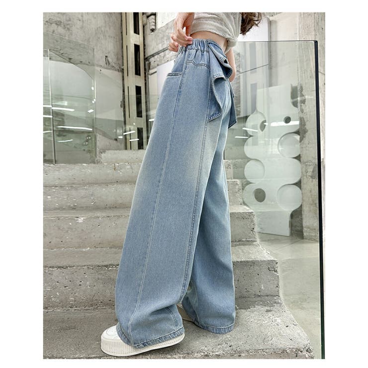 デニムパンツ キッズ 女の子 | 子供服バナナ小僧  | 詳細画像9 