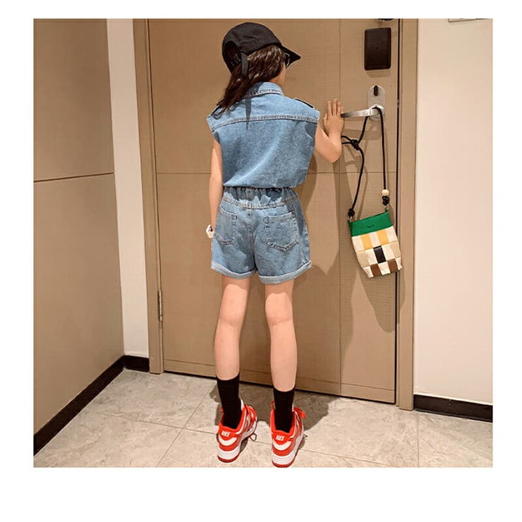 デニムセットアップ キッズ 女の子 | 子供服バナナ小僧  | 詳細画像8 