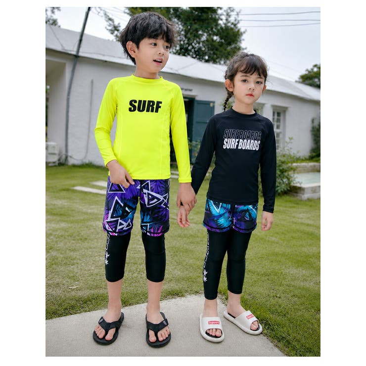 ラッシュガード キッズ 長袖 | 子供服バナナ小僧  | 詳細画像3 