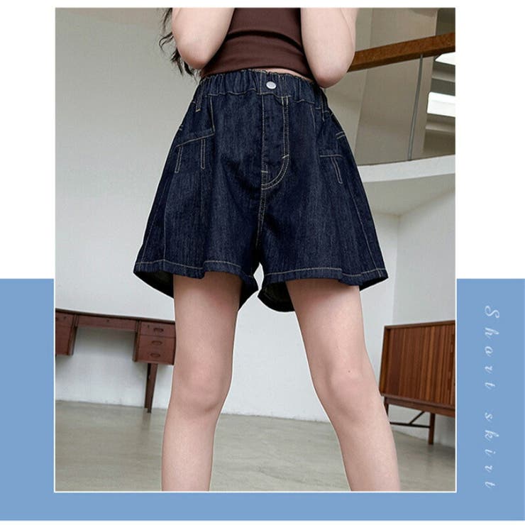デニムパンツ キッズ ショートパンツ | 子供服バナナ小僧  | 詳細画像6 