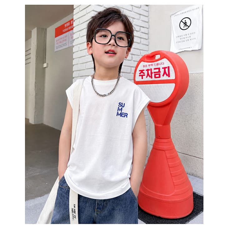 ノースリーブTシャツ キッズ バックプリント | 子供服バナナ小僧  | 詳細画像3 