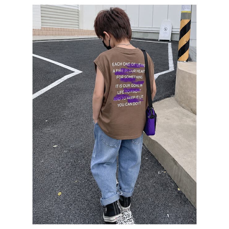 ノースリーブTシャツ キッズ バックプリント | 子供服バナナ小僧  | 詳細画像4 