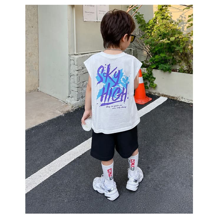 ノースリーブTシャツ キッズ バックプリント | 子供服バナナ小僧  | 詳細画像5 