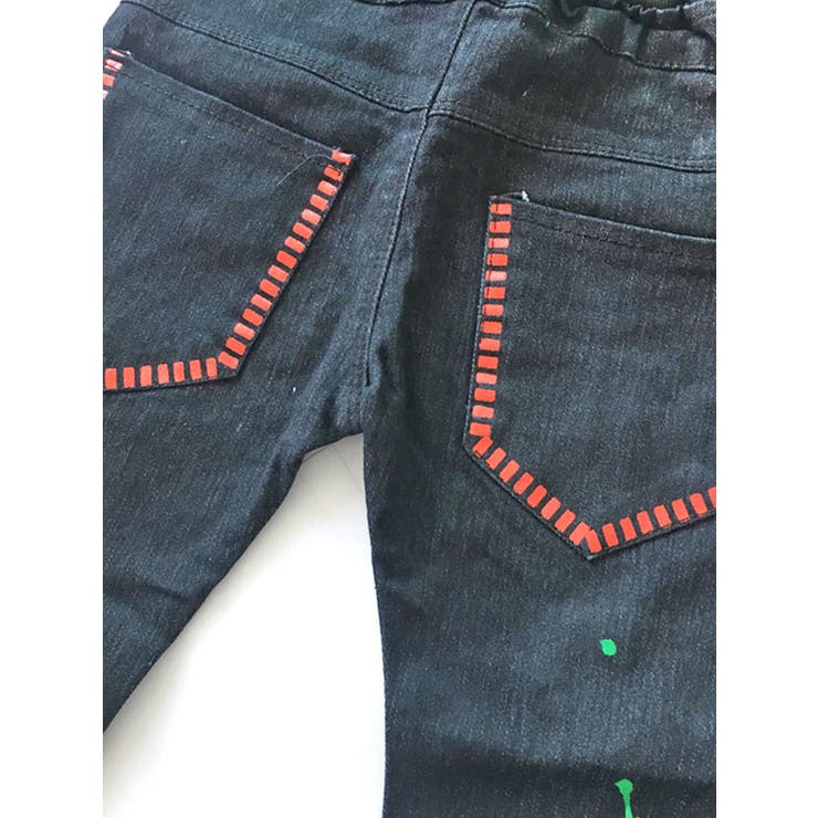 ペンキ ダメージ ジーンズ | 子供服バナナ小僧  | 詳細画像6