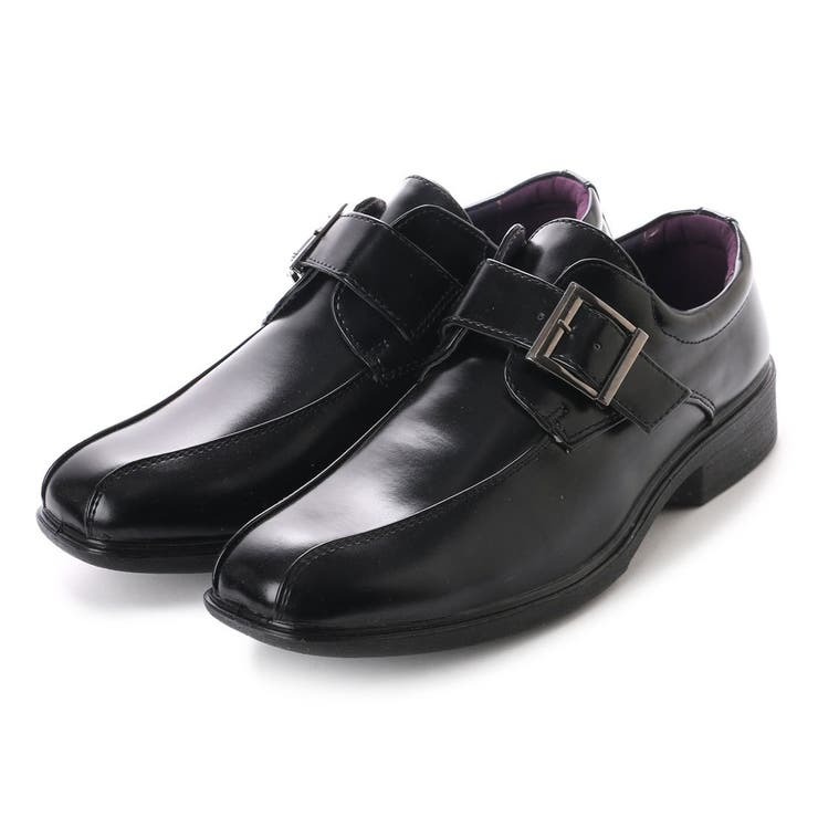ブラック(モンクストラップ) | メンズ モンクストラップ ビジネスシューズ | K's PLUS