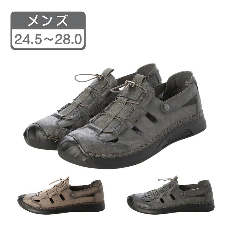 メンズ マイクロファイバーレザー カジュアルシューズ | K's PLUS | 詳細画像1 