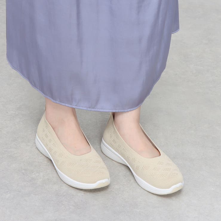 レディース ニットパンプス コンフォートシューズ | K's PLUS | 詳細画像8 