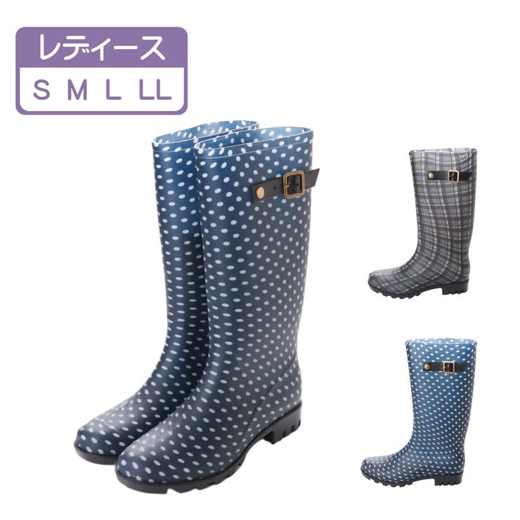 レディース ジョッキータイプ レインブーツ | K's PLUS | 詳細画像1 