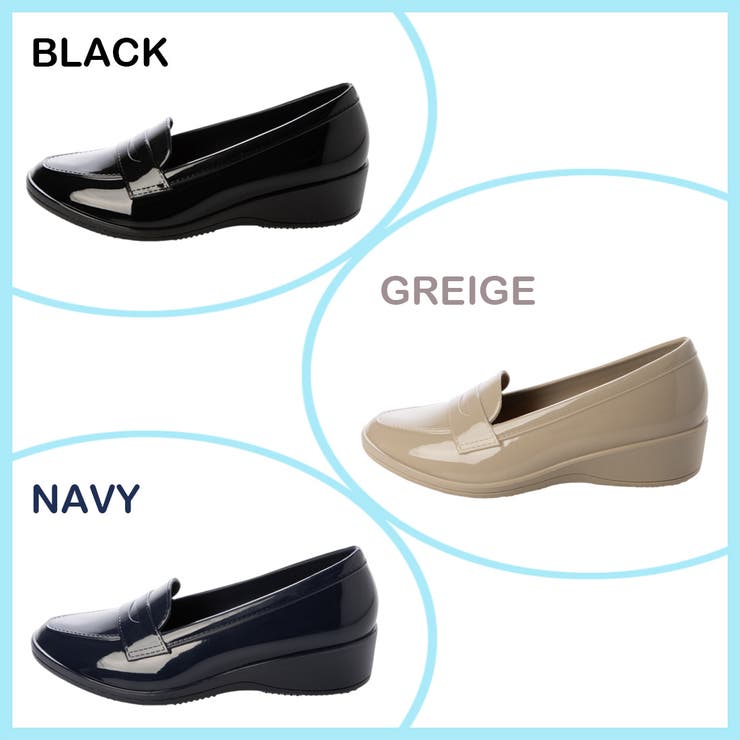 レディース エナメル調 レインローファー | K's PLUS | 詳細画像2 