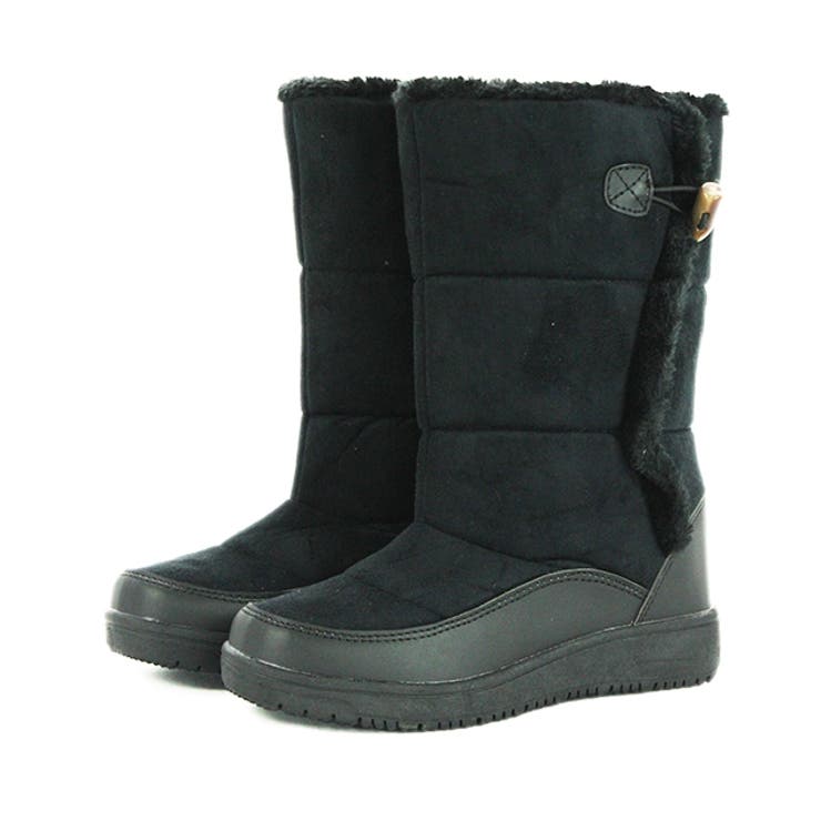 ブラック | 【 アウトレット】レディース 防寒ブーツ | K's PLUS