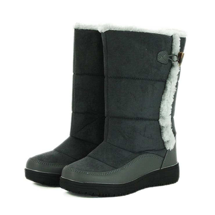 グレー | 【 アウトレット】レディース 防寒ブーツ | K's PLUS