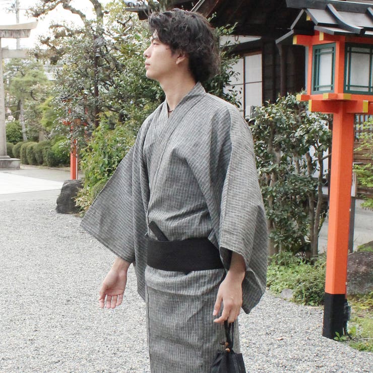 メンズ 男性 浴衣 単品 ｄ千筋灰 品番 Teiw 京のおしゃれ屋 キョウノオシャレヤ のメンズ ファッション通販 Shoplist ショップリスト