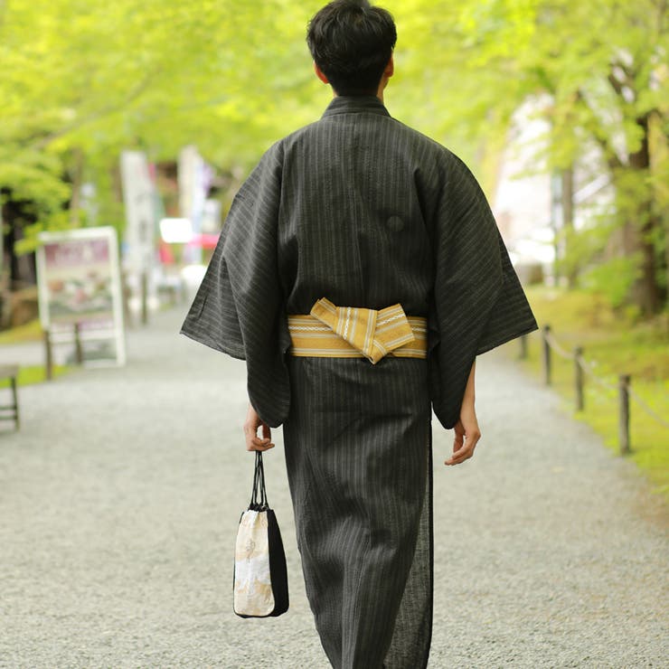メンズ 男性 浴衣 単品 ｂ二筋縞 品番 Teiw 京のおしゃれ屋 キョウノオシャレヤ のメンズ ファッション通販 毎日送料無料 Shoplist ショップリスト